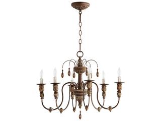 Salento 6-Light Chandelier in Vintage Copper