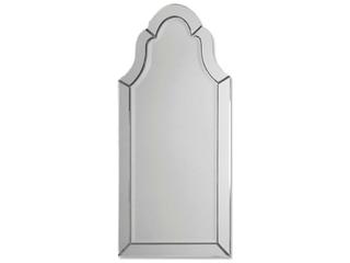 Uttermost Hovan Frameless Arched Wall Mirror