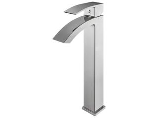 Vigo Duris Chrome 1-Handle Vessel Waterfall Bathroom Faucet