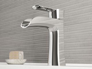 Vigo Paloma Chrome 1-Handle Waterfall Vessel Bathroom Faucet