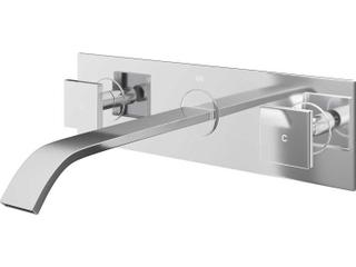 Vigo Titus Chrome 2-Handle Wall-Mount Bathroom Faucet