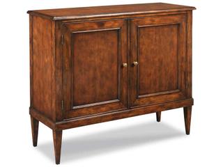 Woodbridge Cerise Bordeaux Brown Hardwood Accent Chest