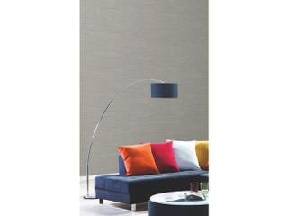 York Wallcoverings Color Digest Gray Ramie Weave Wallpaper