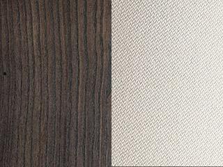 Finish: Smoke Beech Wood / Sand Cross-weave Upholstery