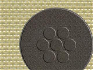 Seating Frame Finish: Bronze / Beige