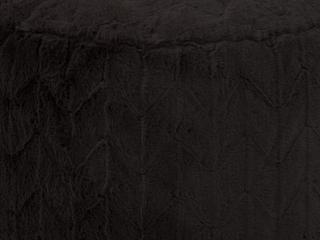 Upholstery: Angora Ebony