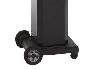 Mount: Portable Black Aluminum Pedestal for Propane
