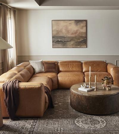 Featured filter: Leather Sectionals