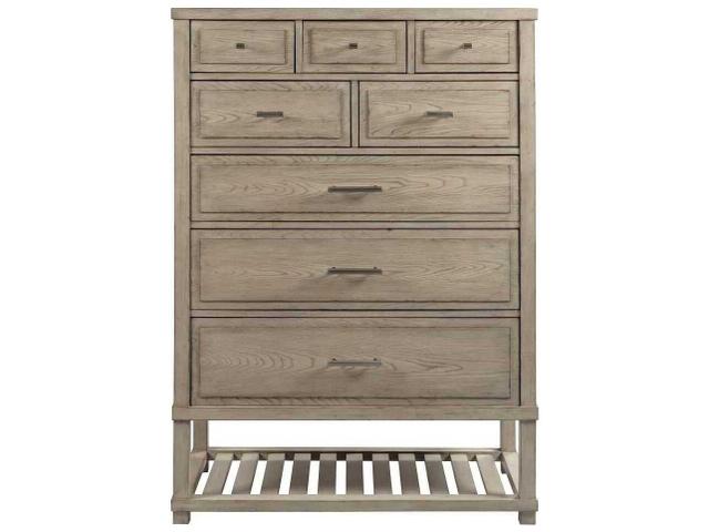 West Fork Greer 8-Drawer Chest in Aged Taupe