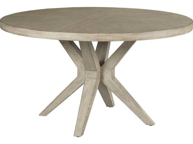 West Fork Hardy 54-Inch Round Dining Table in Aged Taupe
