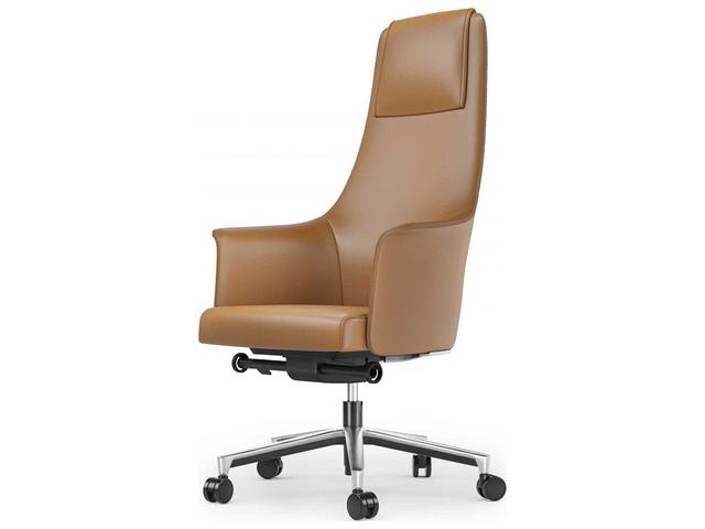 Bolo Executive Office Chair Saddle Nappa Leather Ergonomic