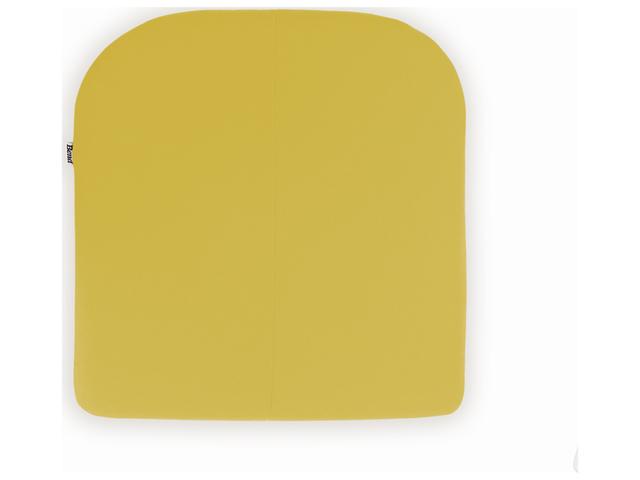 Sunbrella Seat Pad in Sun Yellow for Wire Chairs