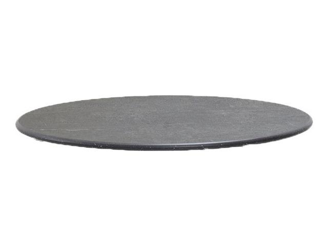 Table Top Fossil Black Ceramic Dia. 45 Cm