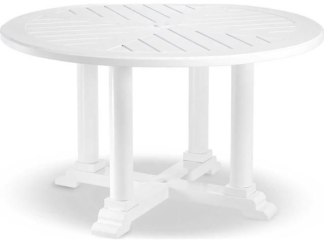 White Finish Dining Table