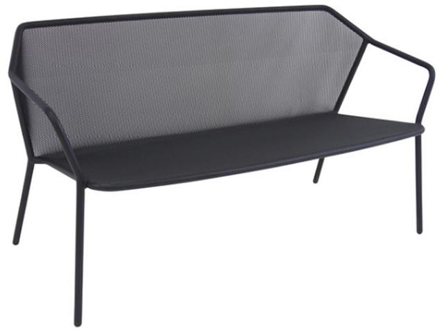 Darwin Steel Metal Outdoor Loveseat