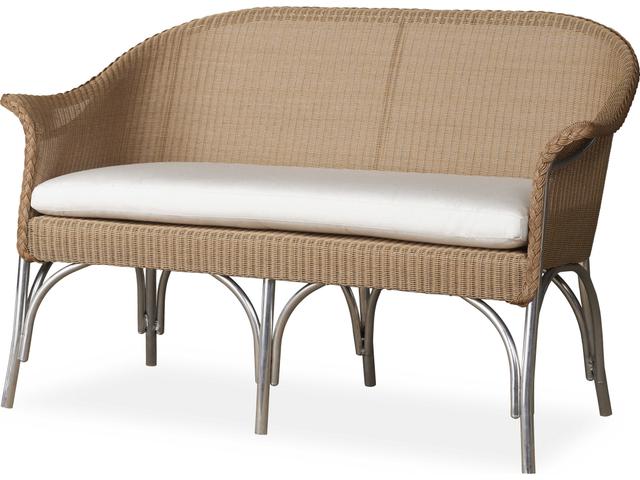All Seasons Wicker Loveseat
