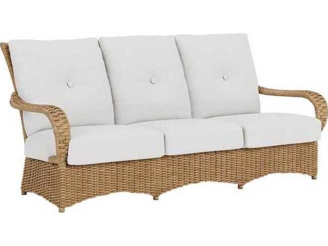 Magnolia Woven Vinyl Wicker Outdoor Sofa