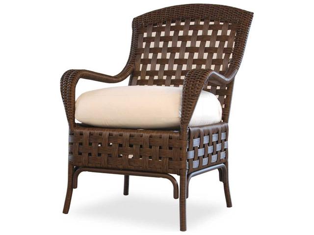 Haven Vinyl Wicker Dining Arm Chair