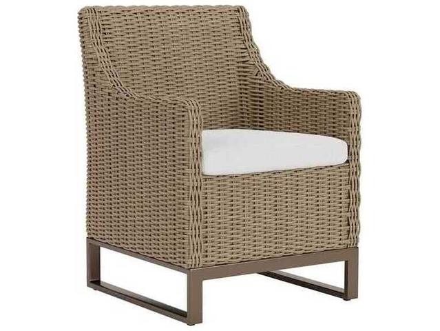 Milan Wicker Outdoor Dining Arm Chair