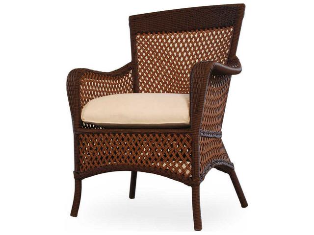 Grand Traverse Wicker Dining Arm Chair