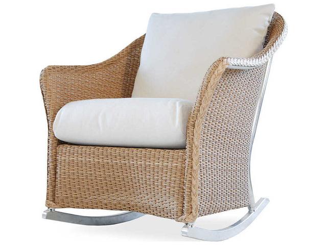 Weekend Retreat Wicker Lounge Rocker