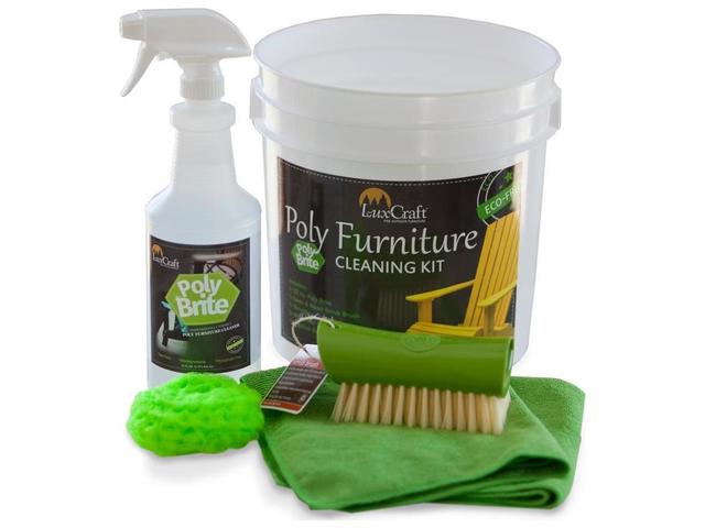Recycled Plastic Poly Brite Cleaning Kit