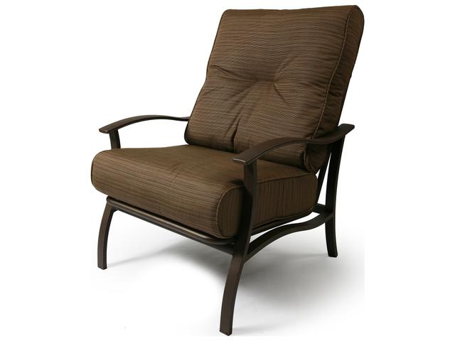 Albany Aluminum Cushion Patio Lounge Chair