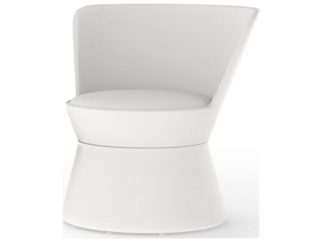Stizzy Faux Leather Swivel Accent Chair