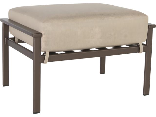 Marin Aluminum Outdoor Patio Ottoman
