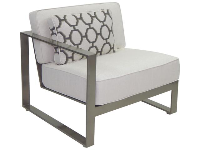 Park Place Modern Outdoor Sectional Right Arm Lounge Unit