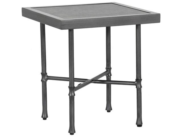 Marquis 20-Inch Square Cast Aluminum End Table