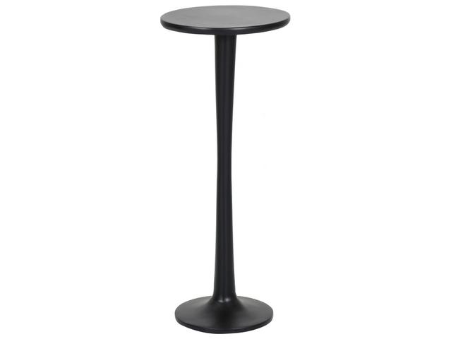 Tulip Elliptical Cast Aluminum End Table