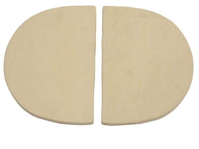 Primo Ceramic Heat Deflector Plates for Oval XL 400 and G 420 Grills