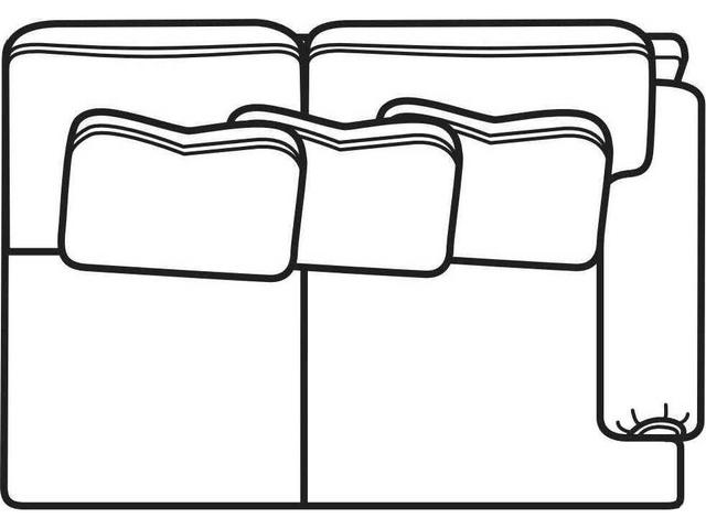 Upholstered Right Arm Facing Loveseat