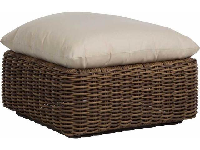 Montecito Wicker Patio Ottoman