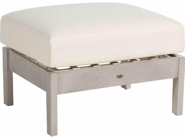 Kennebunkport Wrought Aluminum Ottoman