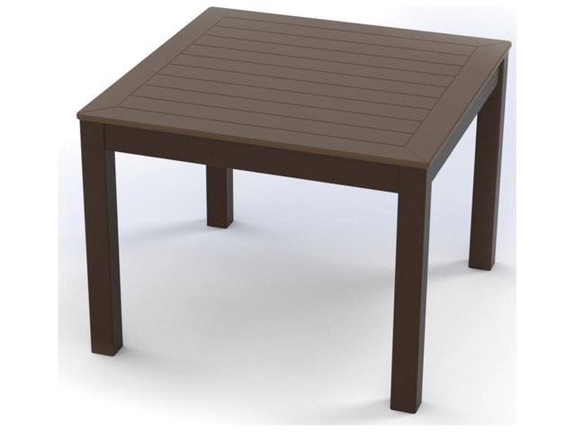 Leeward MGP 29 Inch Square Attachable End Table