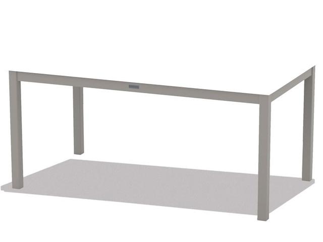 Aluminum Bar Height Parson Table Base