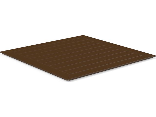 Marine Grade Polymer Square Table Top with Umbrella Hole