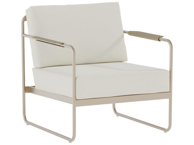 Mirage Cushion Aluminum Lounge Chair