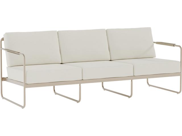 Mirage Cushion Aluminum Sofa