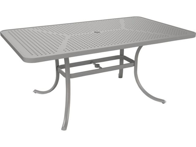 Boulevard 66 Inch x 40 Inch Rectangular Umbrella Dining Table