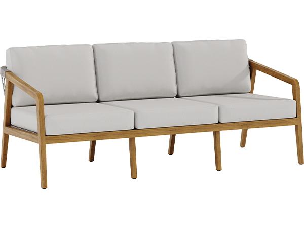 Lido Rope Teak Cushion Sofa