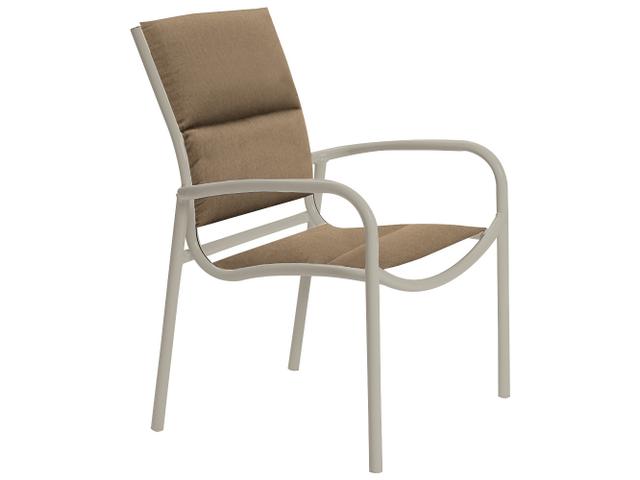 Millennia Padded Sling Dining Arm Chair