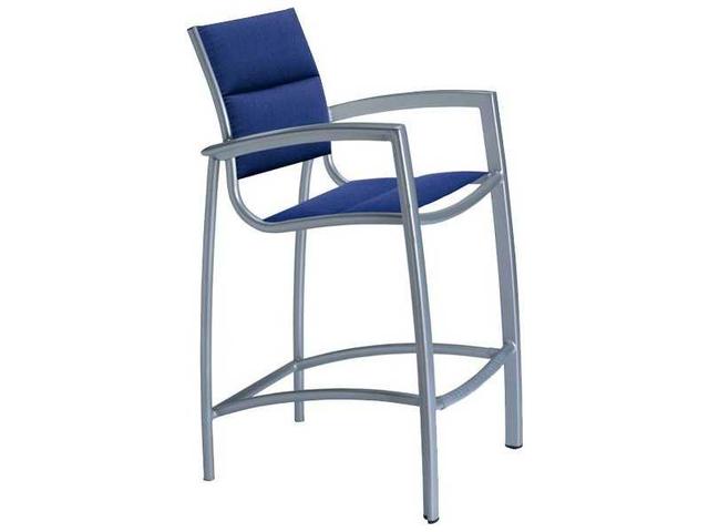 South Beach Padded Sling Bar Stool