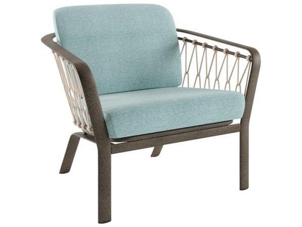 Trelon Rope Aluminum Lounge Chair