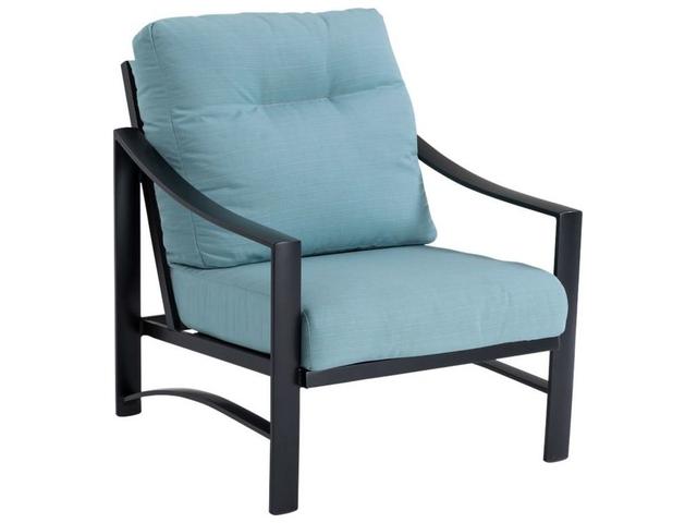 Kenzo Cushion Aluminum Lounge Chair by Peter Homestead