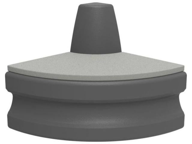 Radius Modular Reverse Corner Sectional with Seat Pad
