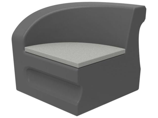 Radius Right Arm Module with Seat Pad