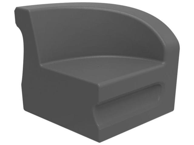 Radius Left Arm Outdoor Modular Sectional Component